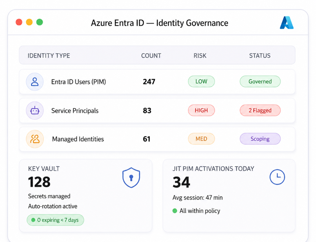 Azure Entra ID Identity Governance Flow